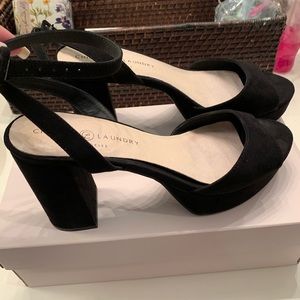Chinese Laundry black heels